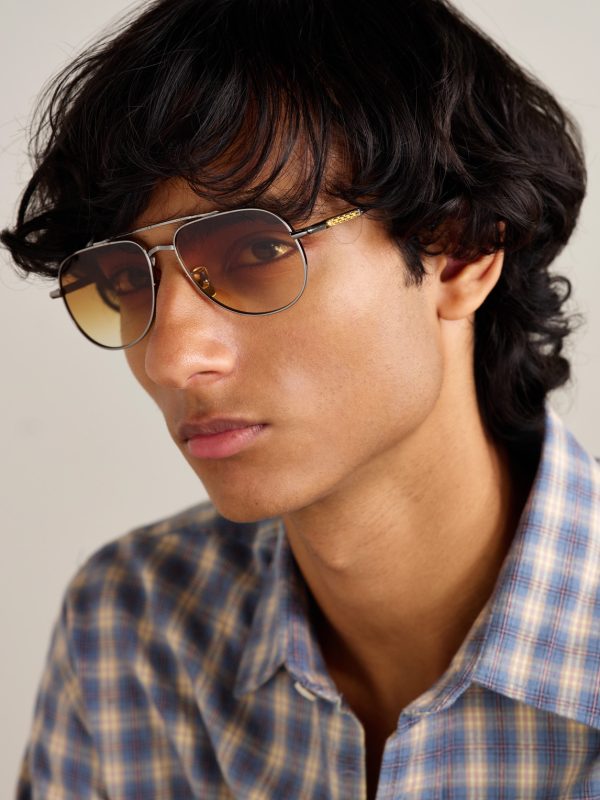 + The Great Frog Bowie Aviator-Style Titanium Sunglasses - OU + The Great Frog Bowie Aviator-Style Titanium Sunglasses - OU