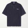 Egnes Logo-Embroidered Cotton Piqué Polo Shirt Egnes Logo-Embroidered Cotton Piqué Polo Shirt