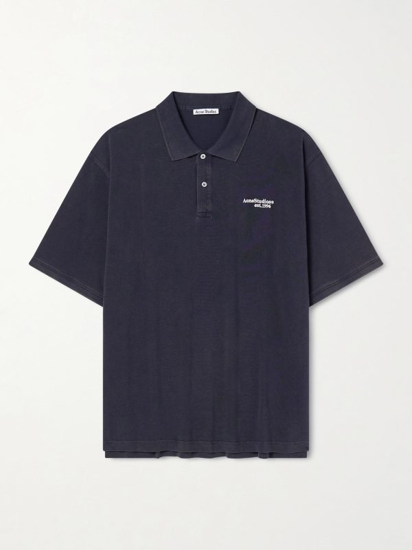Egnes Logo-Embroidered Cotton Piqué Polo Shirt Egnes Logo-Embroidered Cotton Piqué Polo Shirt