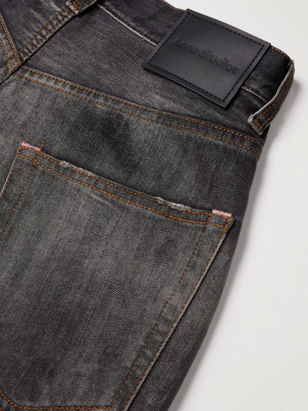 2023 Paint-Splattered Distressed Wide-Leg Jeans - CU 2023 Paint-Splattered Distressed Wide-Leg Jeans - CU