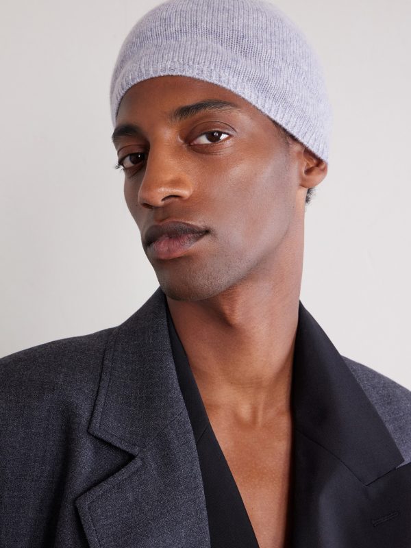 Kassia Logo-Appliquéd Cashmere Beanie - FR Kassia Logo-Appliquéd Cashmere Beanie - FR