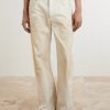 Paint-Splattered Straight-Leg Jeans - FR