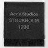 Venus 1996 Logo-Jacquard Fringed Wool Scarf Venus 1996 Logo-Jacquard Fringed Wool Scarf