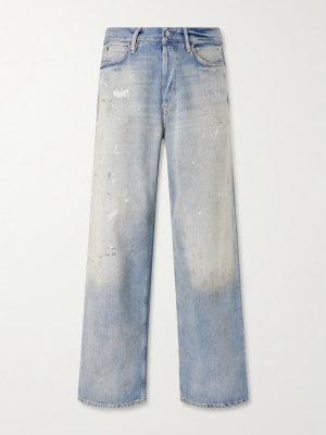 Straight-Leg Distressed Jeans Straight-Leg Distressed Jeans