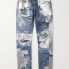 1979 Skinny-Fit Foiled Trompe-L'œil Printed Organic Jeans 1979 Skinny-Fit Foiled Trompe-L'œil Printed Organic Jeans