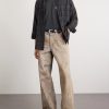 Exford U Oversized Logo-Print Distressed Cotton-Jersey T-Shirt - OU Exford U Oversized Logo-Print Distressed Cotton-Jersey T-Shirt - OU