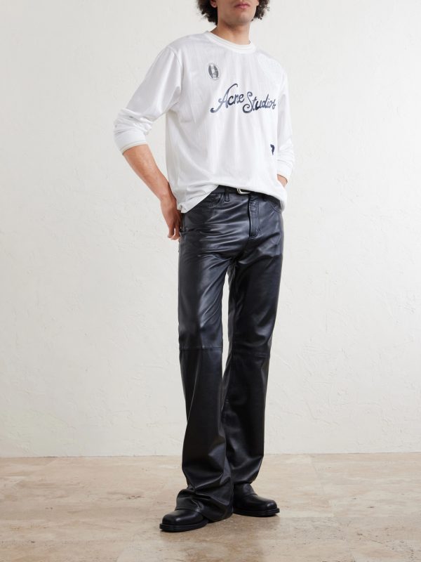 Erwin Logo-Detailed Jersey T-Shirt - OU
