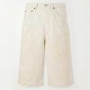 Judda Straight-Leg Paint-Splattered Cotton Shorts Judda Straight-Leg Paint-Splattered Cotton Shorts