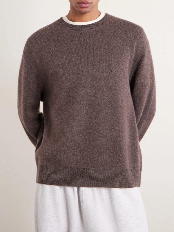 Klimi Oversized Cashmere-Blend Sweater - FR Klimi Oversized Cashmere-Blend Sweater - FR