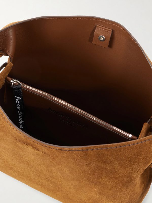 Musubi Suede Shoulder Bag - E1 Musubi Suede Shoulder Bag - E1