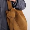 Musubi Suede Shoulder Bag - E2 Musubi Suede Shoulder Bag - E2