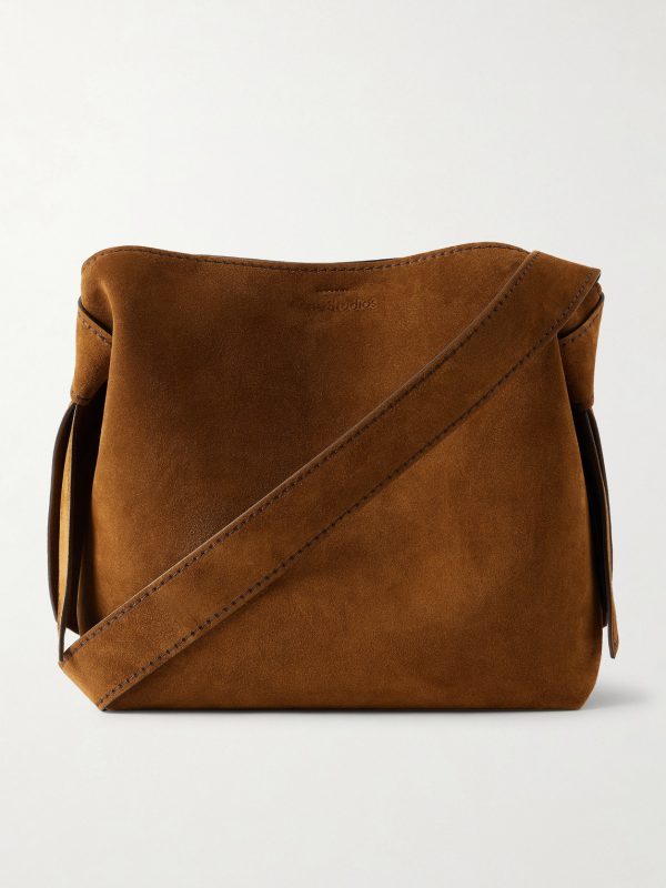 Musubi Suede Shoulder Bag Musubi Suede Shoulder Bag