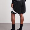 Rofit Logo-Embroidered Shell Shorts - BK Rofit Logo-Embroidered Shell Shorts - BK