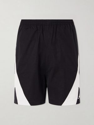 Rofit Logo-Embroidered Shell Shorts Rofit Logo-Embroidered Shell Shorts