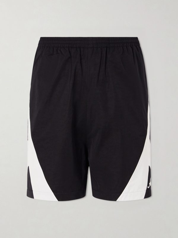 Rofit Logo-Embroidered Shell Shorts Rofit Logo-Embroidered Shell Shorts