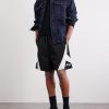 Rofit Logo-Embroidered Shell Shorts - OU Rofit Logo-Embroidered Shell Shorts - OU