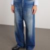 Straight-Leg Distressed Jeans - FR Straight-Leg Distressed Jeans - FR