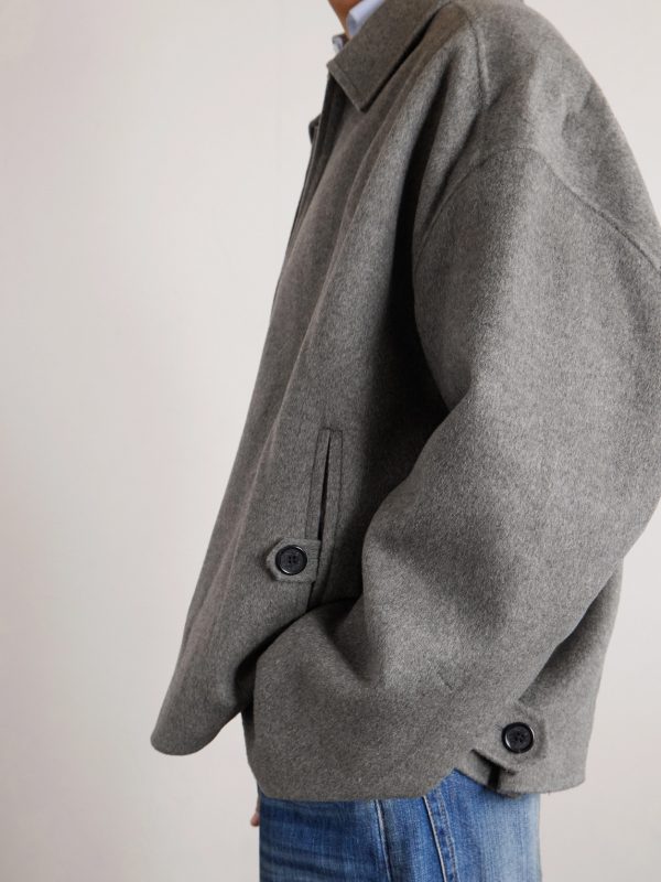 Doveo Double-Faced Wool and Cashmere-Blend Felt Jacket - CU