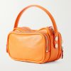 Camero Embellished Textured-Leather Messenger Bag - BK Camero Embellished Textured-Leather Messenger Bag - BK