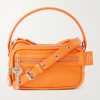 Camero Embellished Textured-Leather Messenger Bag Camero Embellished Textured-Leather Messenger Bag