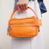 Camero Embellished Textured-Leather Messenger Bag - OU Camero Embellished Textured-Leather Messenger Bag - OU