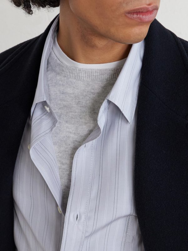 Striped Lyocell Shirt - CU Striped Lyocell Shirt - CU