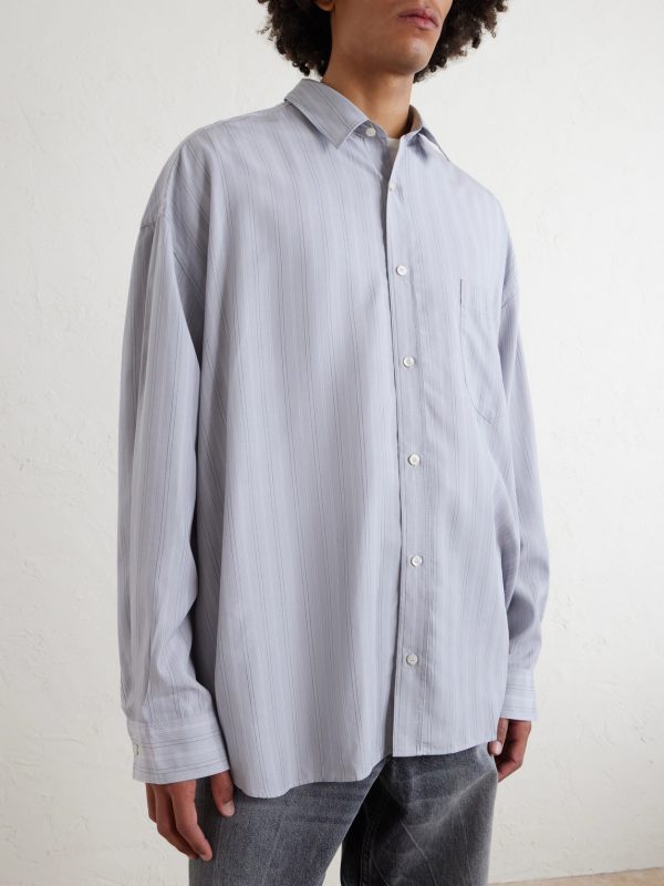 Striped Lyocell Shirt - FR Striped Lyocell Shirt - FR