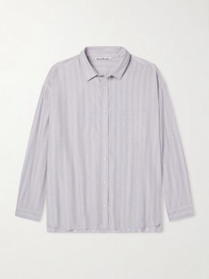 Striped Lyocell Shirt Striped Lyocell Shirt