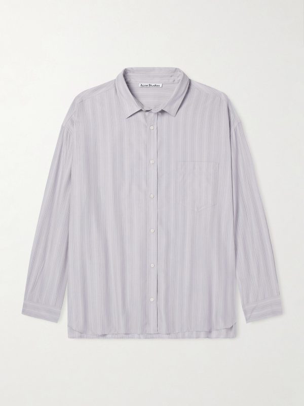 Striped Lyocell Shirt Striped Lyocell Shirt
