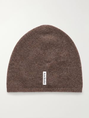 Kassia Logo-Appliquéd Cashmere Beanie Kassia Logo-Appliquéd Cashmere Beanie
