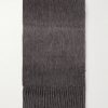 Vinnie Fringed Logo-Embroidered Alpaca and Wool-Blend Scarf