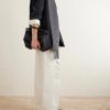 Vinnie Fringed Logo-Embroidered Alpaca and Wool-Blend Scarf - OU