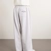 Prowser Oversized Wide-Leg Cotton-Blend Jersey Sweatpants - BK