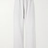 Prowser Oversized Wide-Leg Cotton-Blend Jersey Sweatpants