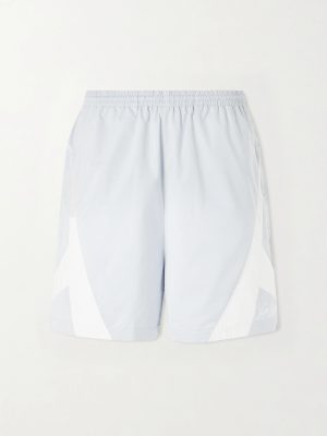 Rofit Logo-Embroidered Shell Shorts Rofit Logo-Embroidered Shell Shorts