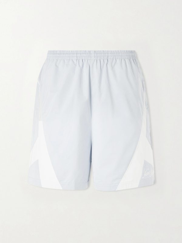 Rofit Logo-Embroidered Shell Shorts