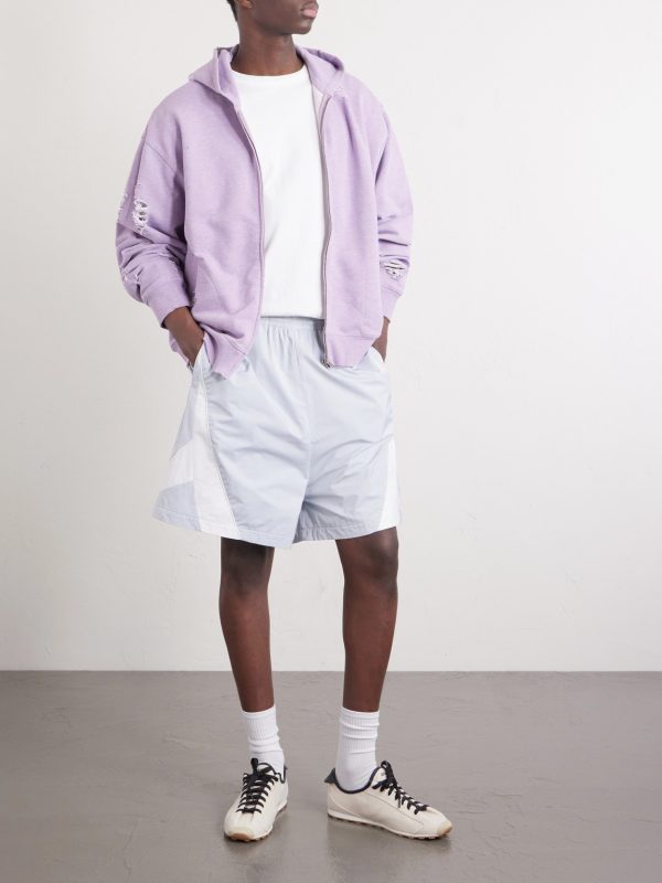 Rofit Logo-Embroidered Shell Shorts - OU