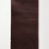 Vinnie Fringed Logo-Embroidered Alpaca and Wool-Blend Scarf