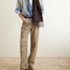 Vinnie Fringed Logo-Embroidered Alpaca and Wool-Blend Scarf - OU