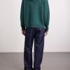 Logo-Appliquéd Cashmere-Blend Hoodie - BK