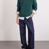 Logo-Appliquéd Cashmere-Blend Hoodie - OU