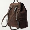 Glide Suede Backpack - BK Glide Suede Backpack - BK