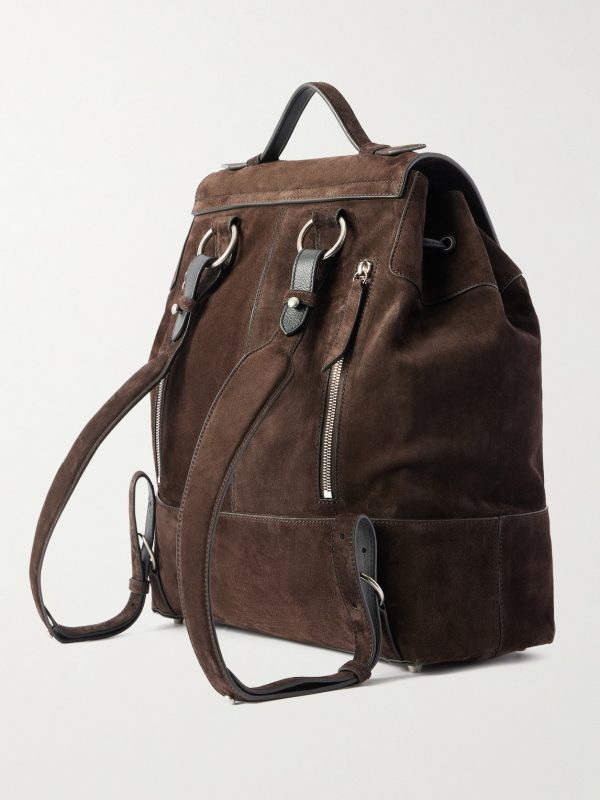 Glide Suede Backpack - BK Glide Suede Backpack - BK