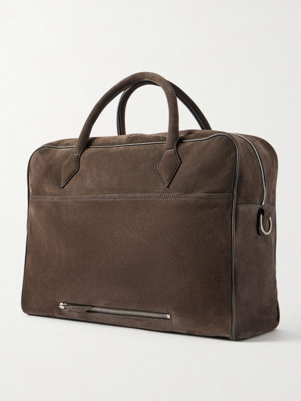 Closer Suede Weekend Bag - BK Closer Suede Weekend Bag - BK
