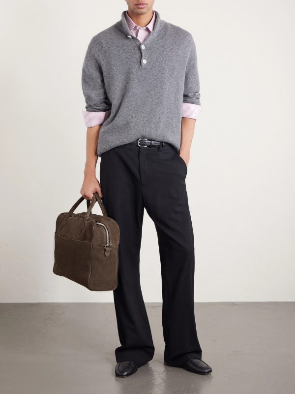 Closer Suede Weekend Bag - OU Closer Suede Weekend Bag - OU