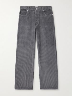 Wide-Leg Cotton-Corduroy Trousers
