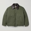 Intrecciato Leather-Trimmed Shell Down Jacket