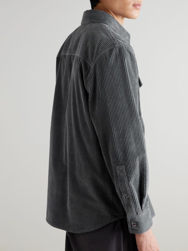 Cotton-Corduroy Shirt - BK Cotton-Corduroy Shirt - BK