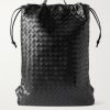 Trail Intrecciato Leather Drawstring Backpack Trail Intrecciato Leather Drawstring Backpack