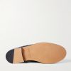 Astaire Knotted Crinkled Leather Loafers - E1 Astaire Knotted Crinkled Leather Loafers - E1